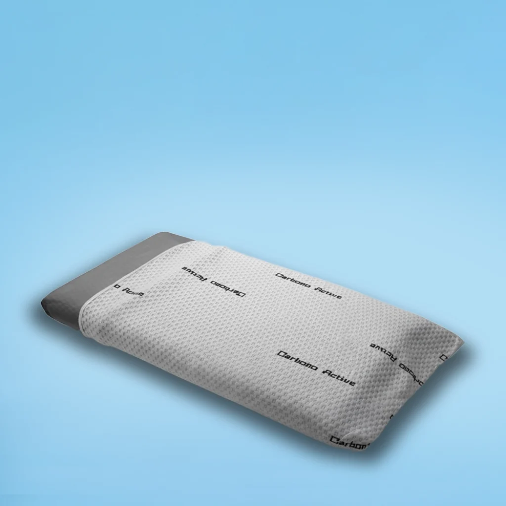 almohada fibra carbono